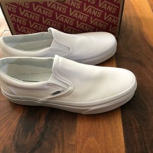 vans slip ons